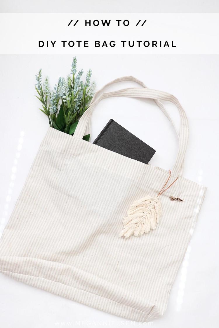 1. How To Make A DIY Tote Bag