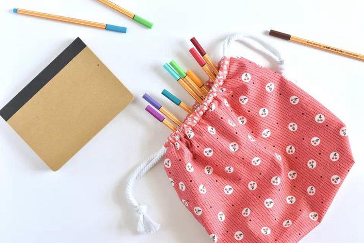 1. How To Sew A Drawstring Bag