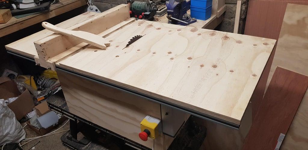 10. DIY Wooden Table Saw