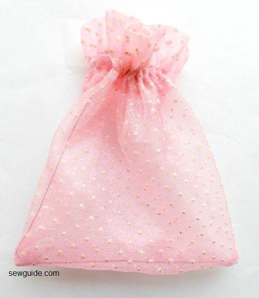 12. DIY Drawstring Pouch