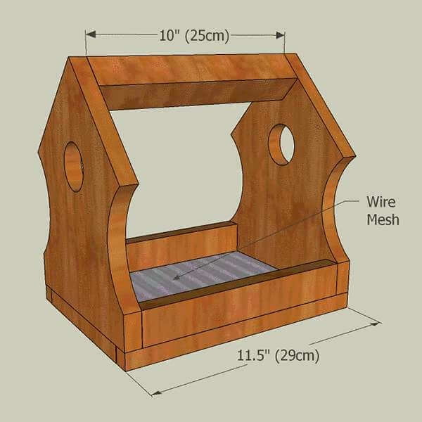 13. DIY Bird Feeder Plans