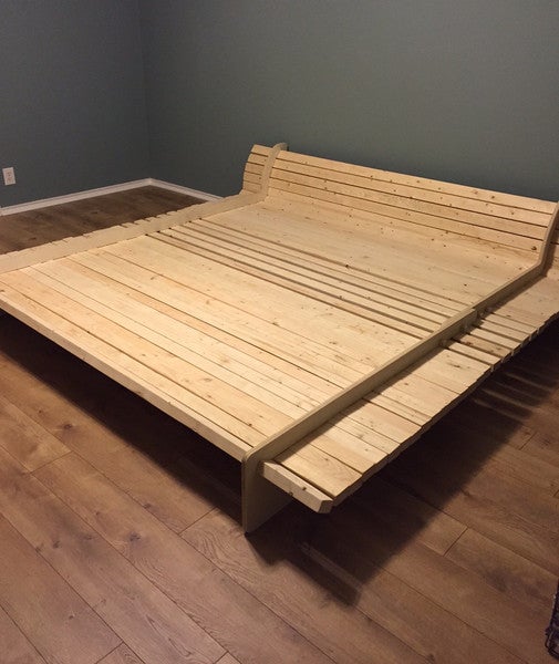 14. DIY Plywood Sofa Bed