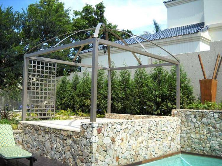 14. DIY Steel Gazebo