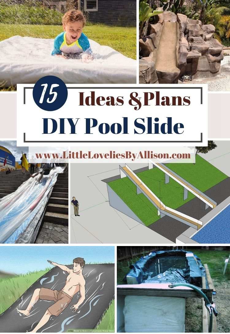 15 DIY Pool Slide Ideas_ How To Make A Backyard Water Slide