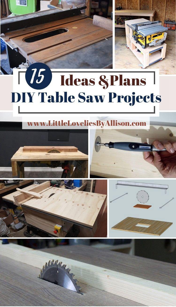 15 DIY Table Saw Projects_ How To Make A Homemade Table Saw