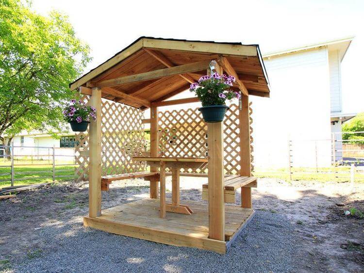 15. DIY Backyard Gazebo