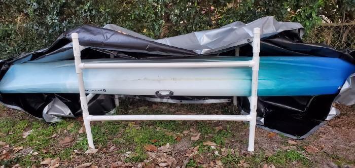 15. DIY Kayak Rack for Less than $100