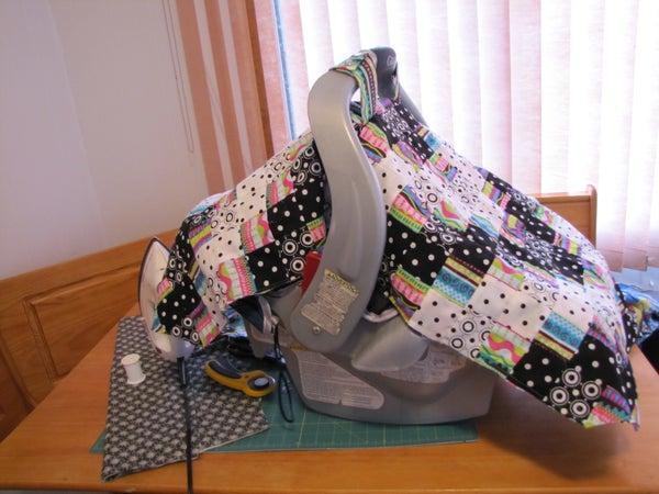 17. DIY Quilted Car Seat Cover