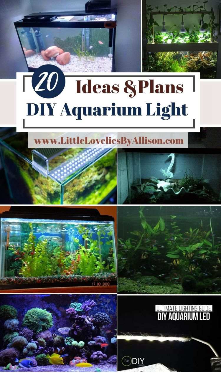 20 DIY Aquarium Light Ideas To Illuminate Your Fish Tank