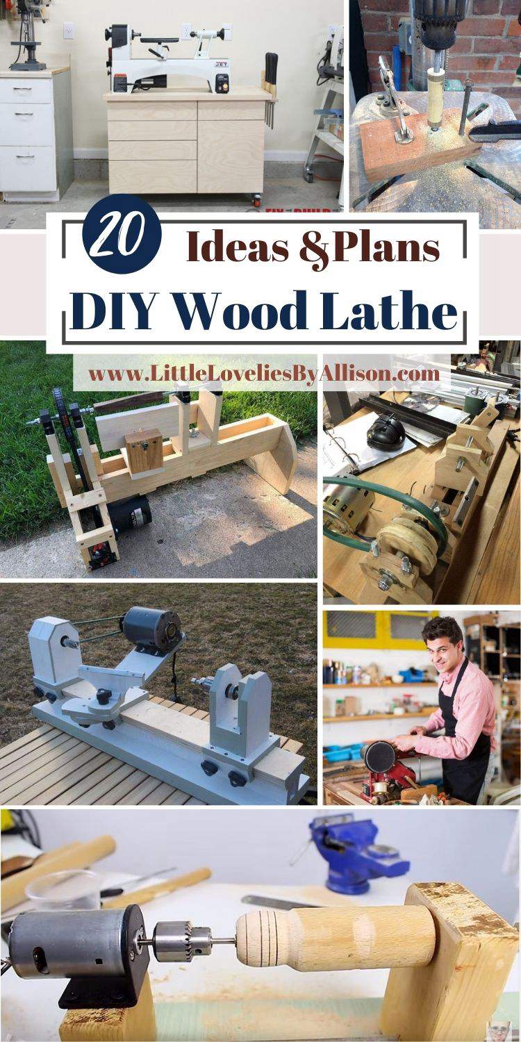 20 DIY Wood Lathe Plans_ How To Build A Wood Lathe