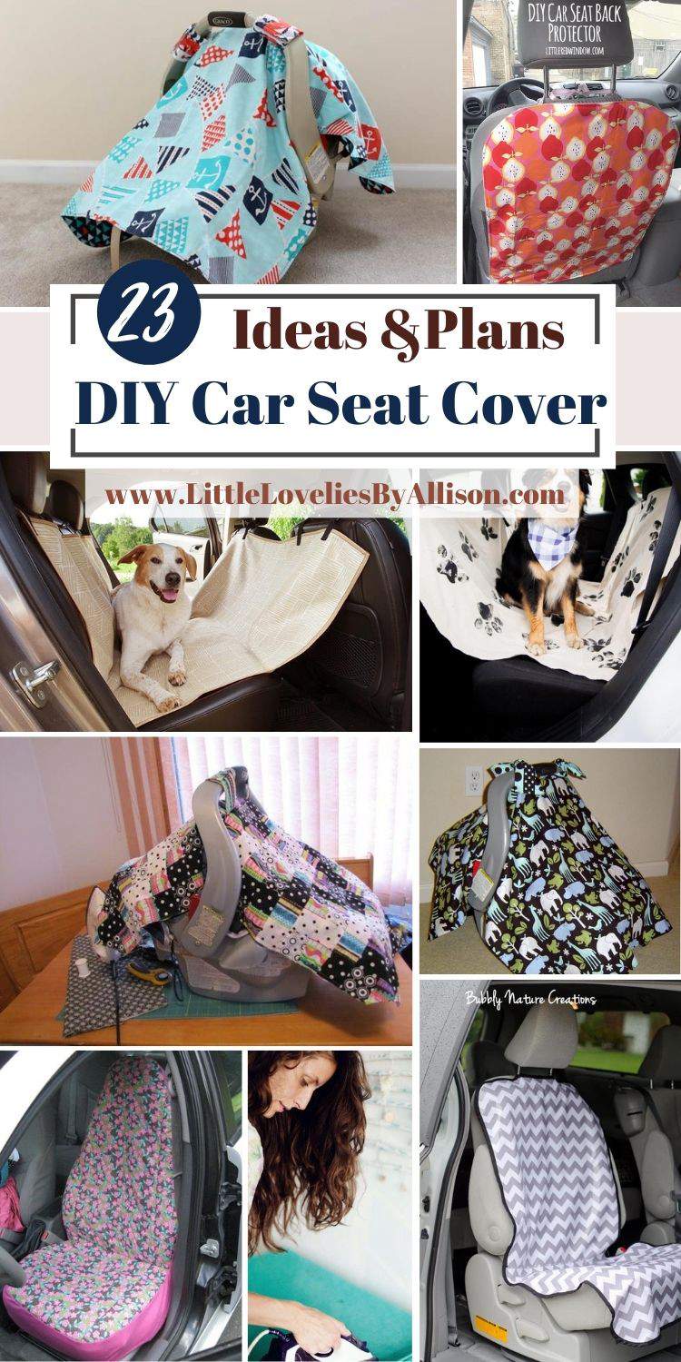 23 DIY Car Seat Cover Projects_ Make It Like A Pro