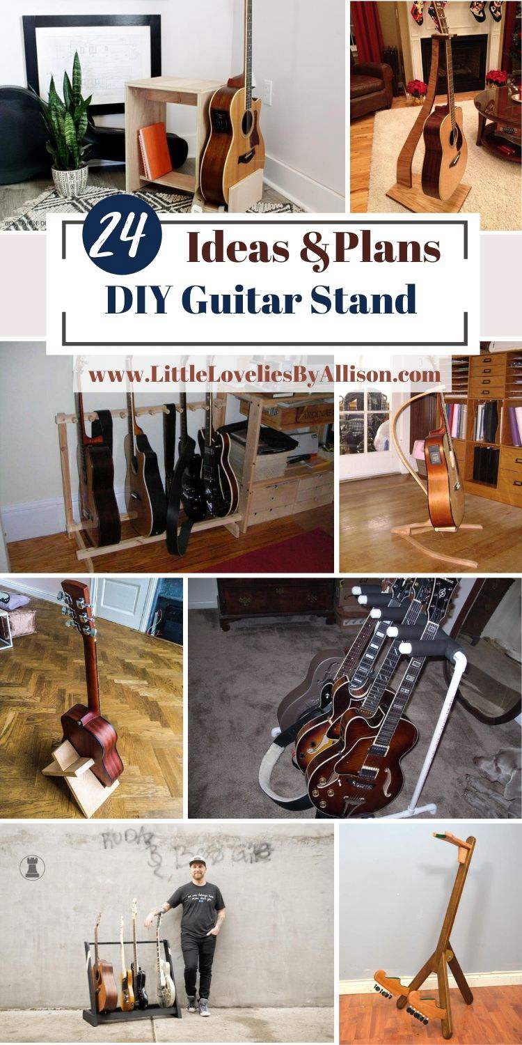 24 Diy Guitar Stand Projects How To Make A