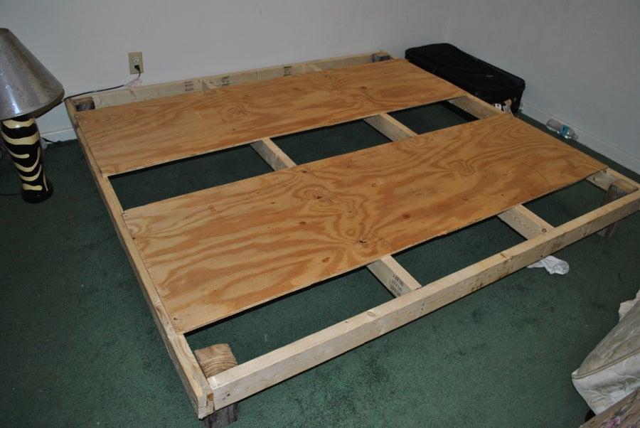 24. DIY Bed Frame For Less Than $30