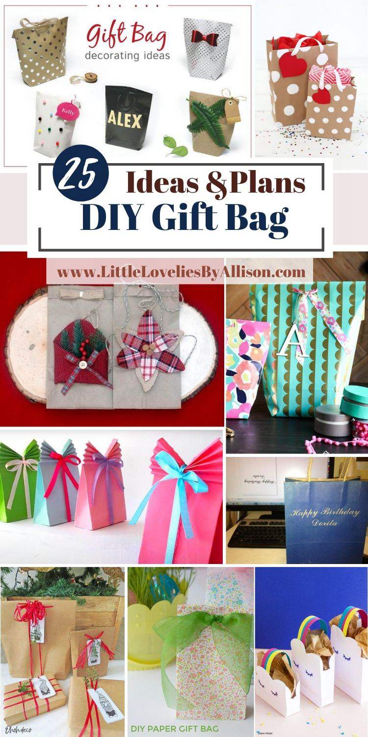 Christmas Gift Bag Ideas and DIY Gift Bags: How to Make Better