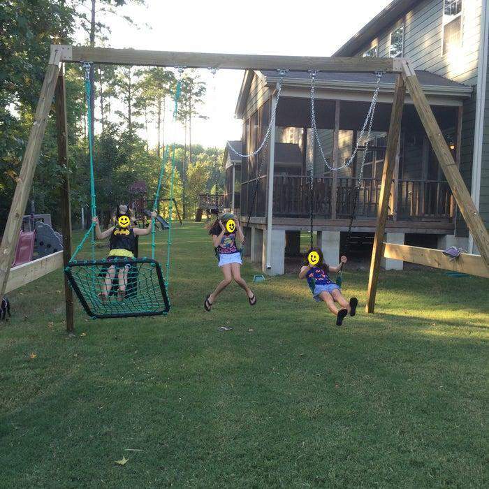 4. Free-Standing A-Frame Swing Set