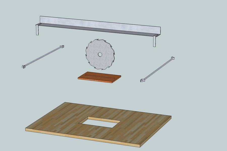 4. How To Convert Hand Saw To Table Saw