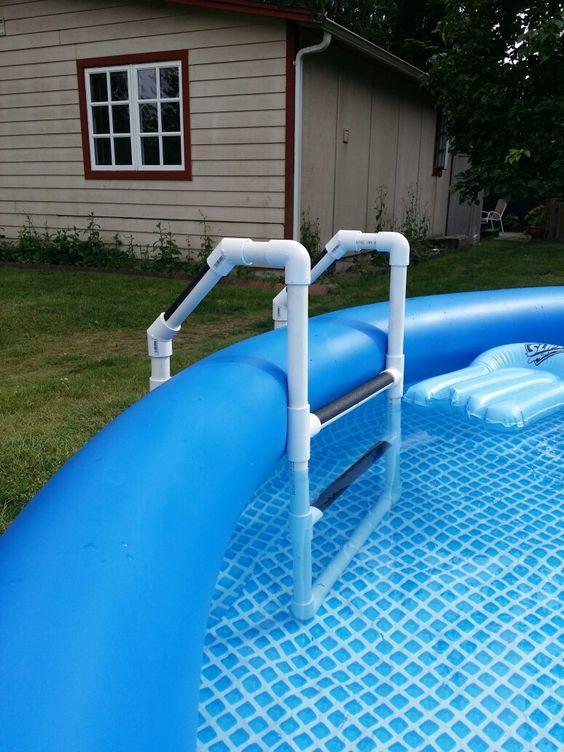 5. DIY PVC Pool Ladder