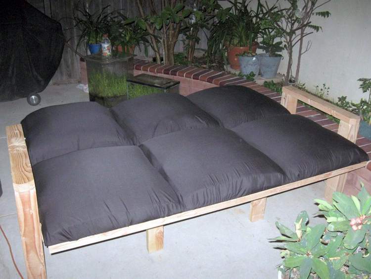 6. DIY $125 Futon