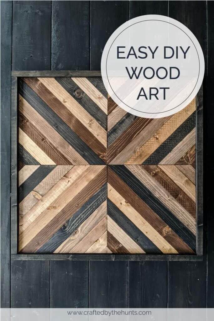 7. DIY Easy Wood Wall Art