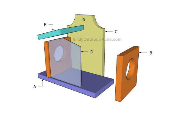 7. DIY Squirrel Feeder Plans