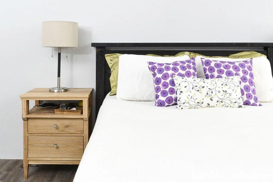 7. Easy DIY Queen Bed Frame