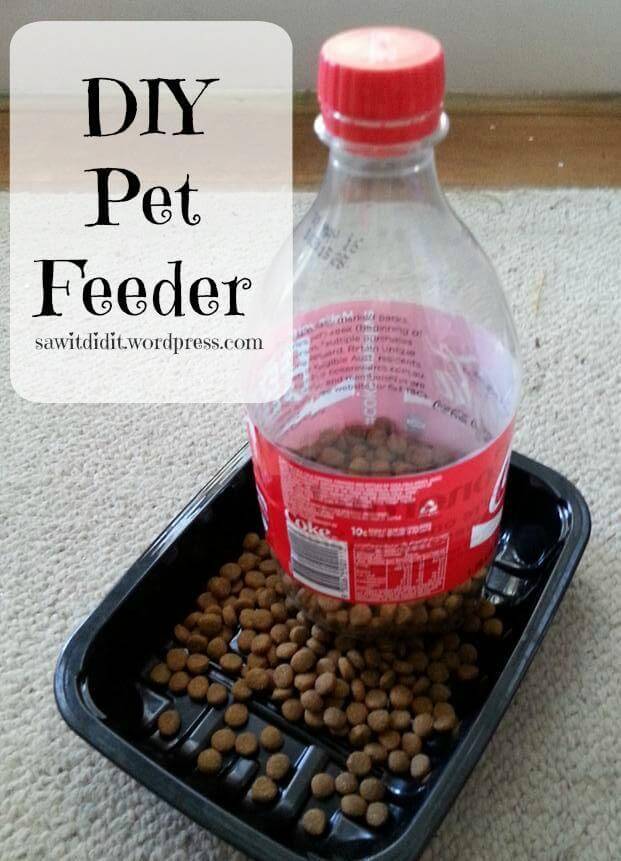 8. DIY Cat Feeder