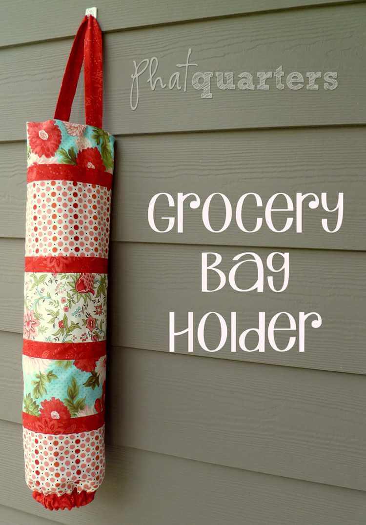 Oatmeal Container Craft: Plastic Grocery Bag Holder - Single