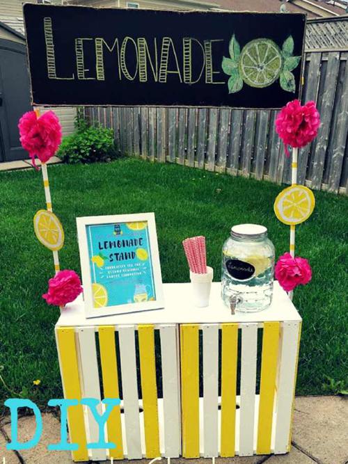 DIY Lemonade Stand Ideas