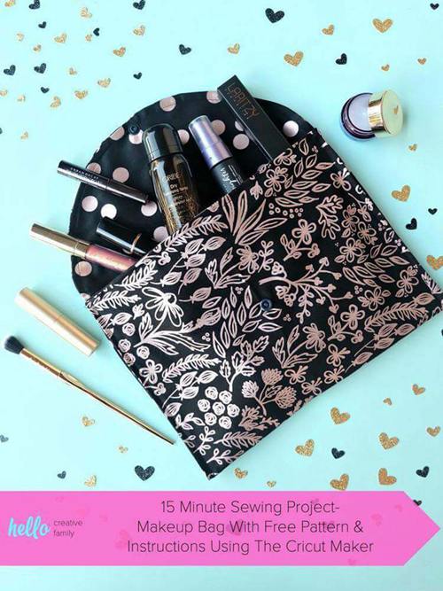 DIY Makeup Bag Ideas