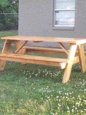 25 Diy Picnic Table Plans Do It, What Angle Do I Cut Picnic Table Legs