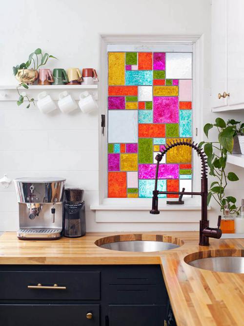 DIY Stained Glass Window Ideas