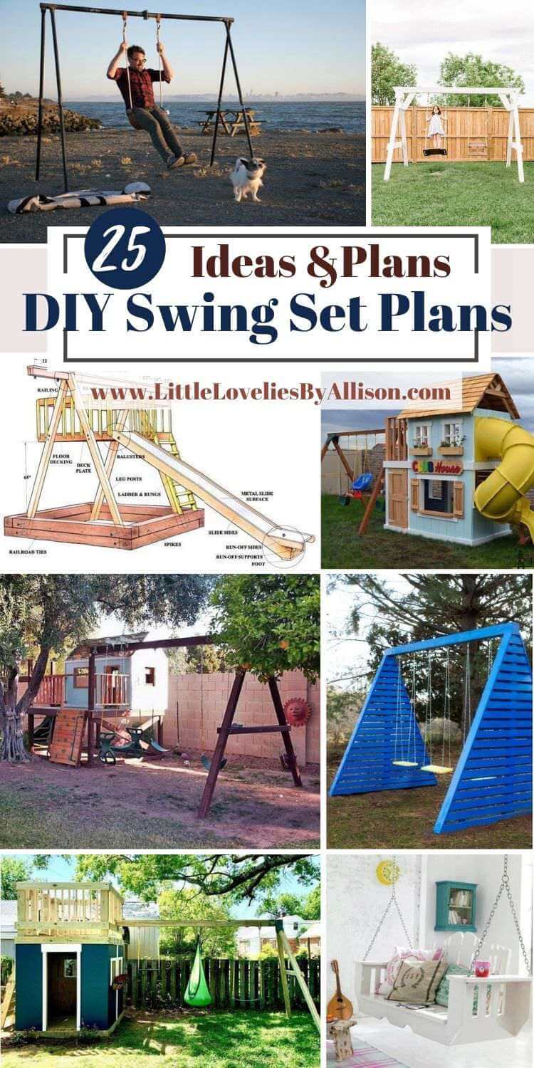 DIY Swing Set Plans