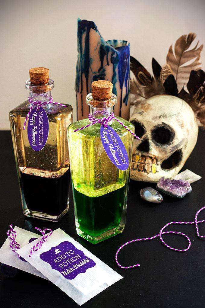 1. DIY Magic Potion Bottles