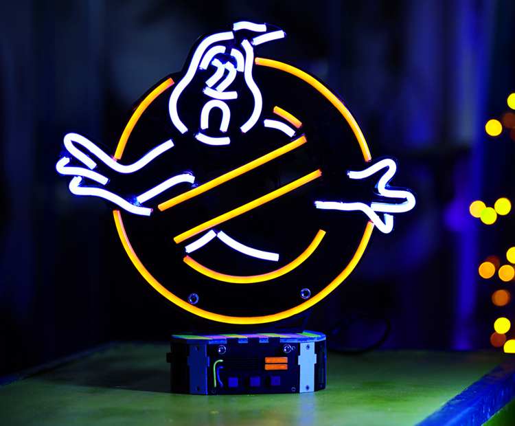 10. DIY Ghostbusters Neon Sign Tutorial