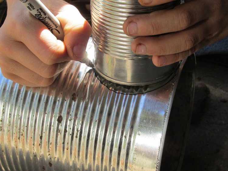 11. DIY Tin Can Meat Smoker