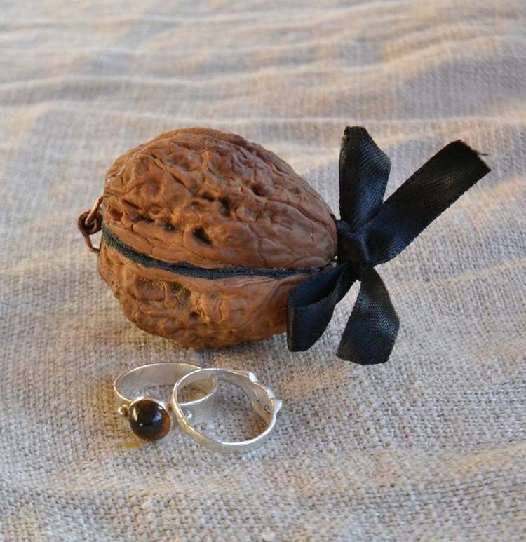 12. DIY Walnut Jewelry Box