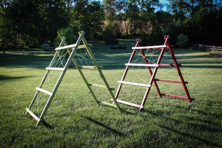 13. DIY Garden Trellis