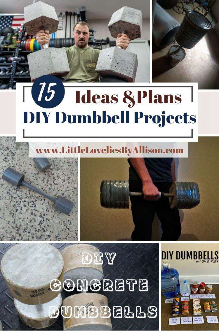 15 DIY Dumbbell Projects_ Homemade Dumbbell Tutorial