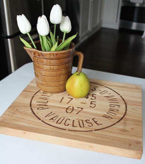 15. DIY Simple Farmhouse Lazy Susan