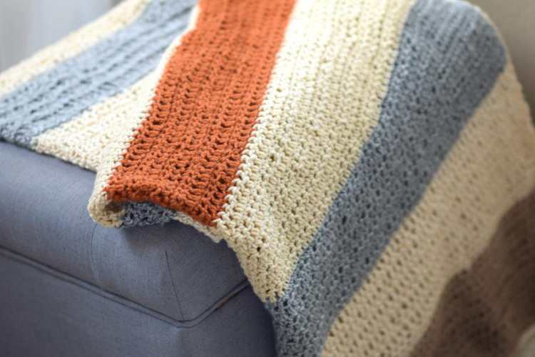 15. How To Crochet A Fall Throw Blanket