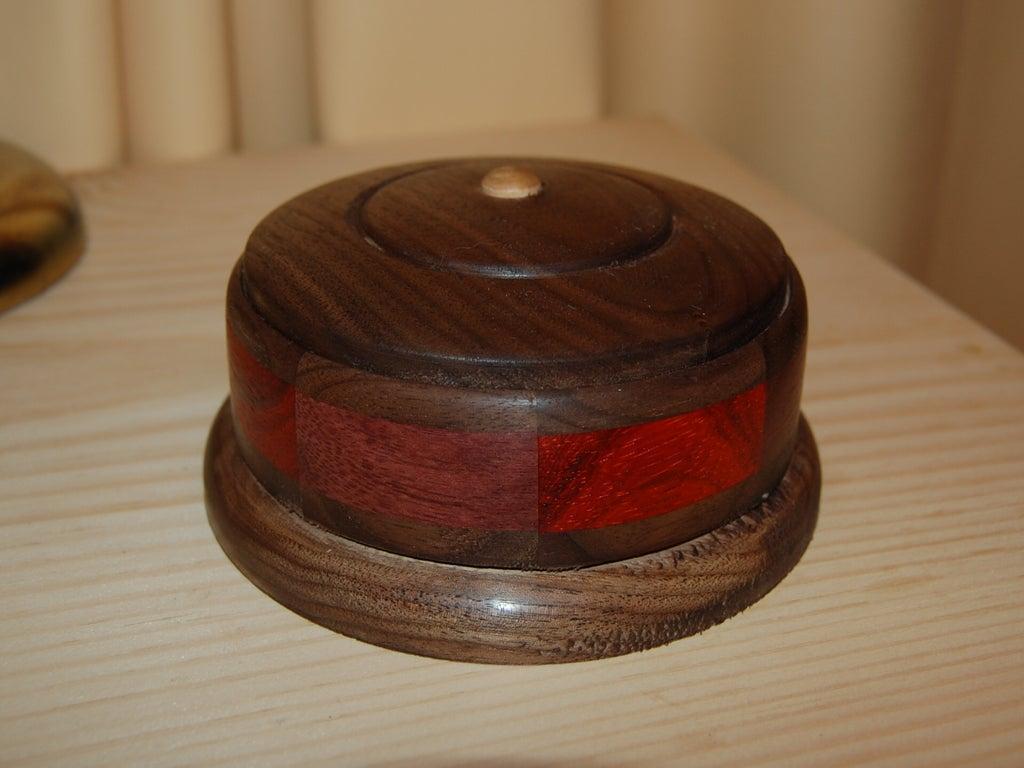 20. DIY Wooden Jewelry Box