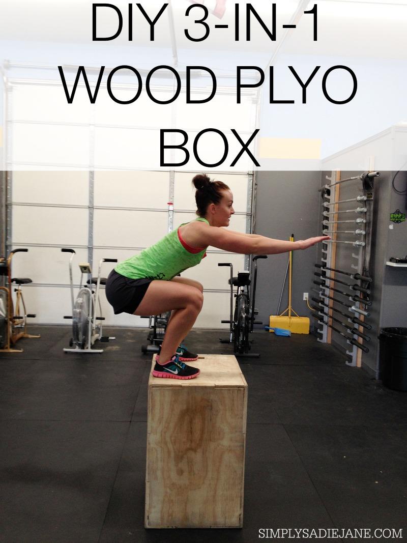 21. DIY Wooden Plyometric Box