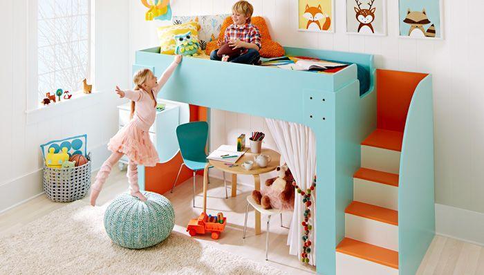 22. DIY Junior Loft Bed