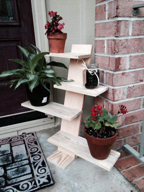 23. DIY Pallet Plant Stand