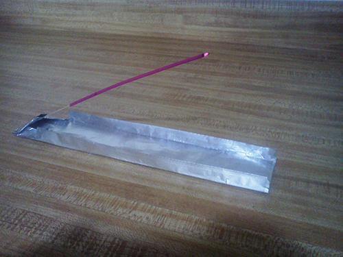 23. Tin Foil Incense Holder DIY