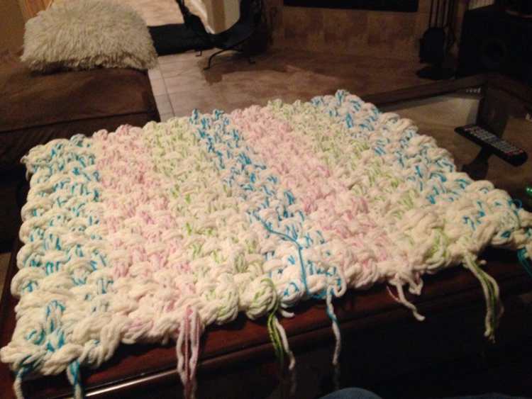 24. DIY Baby Blanket