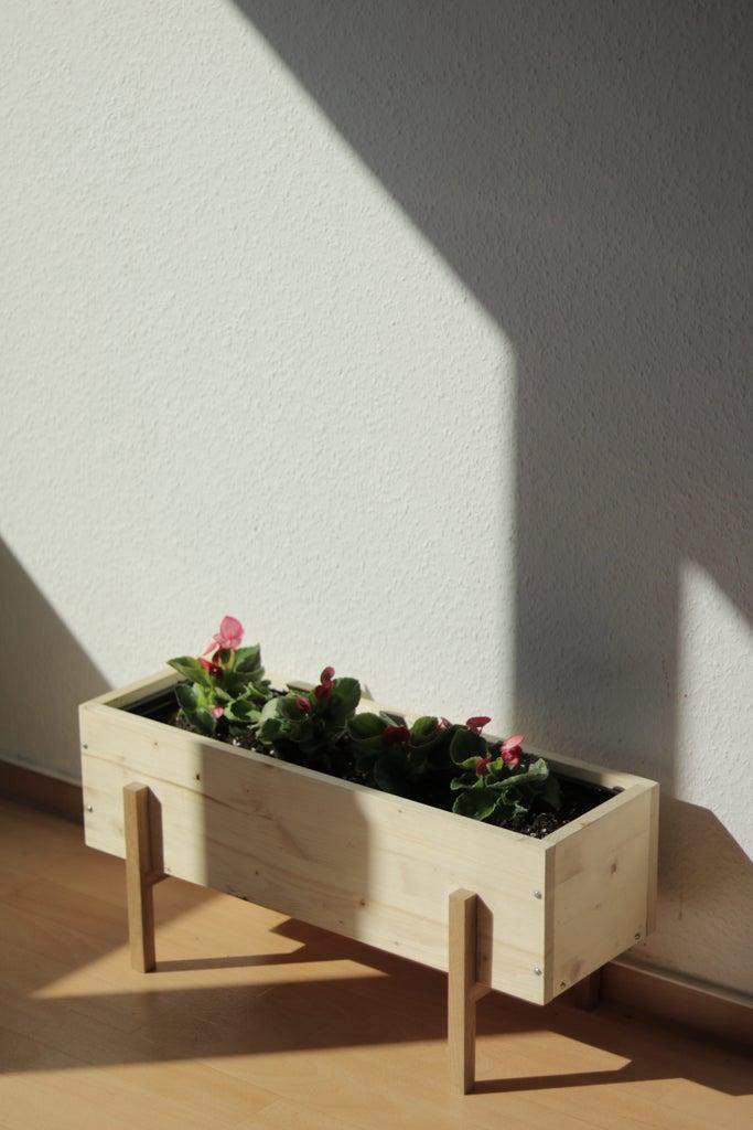 24. DIY Plant Stand For Balcony