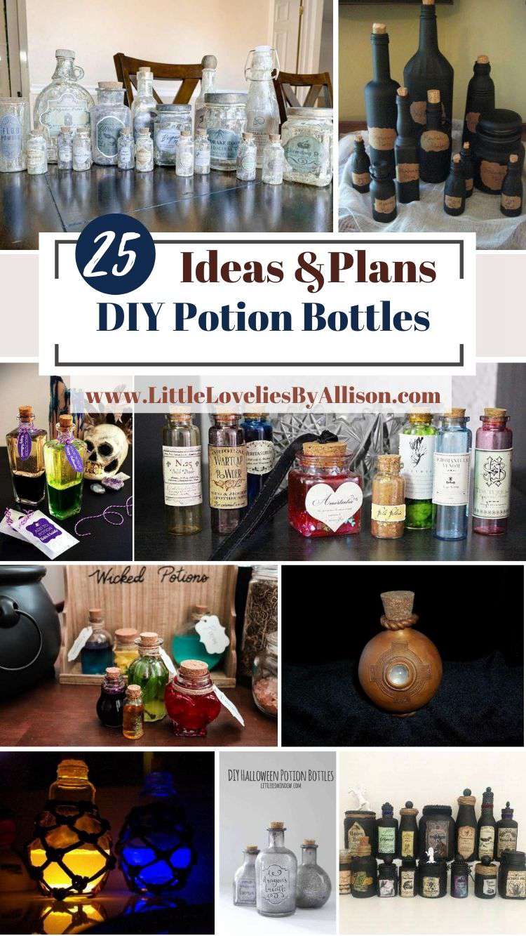 25 DIY Potion Bottles_ How To Make A Potion Bottle Like A Pro