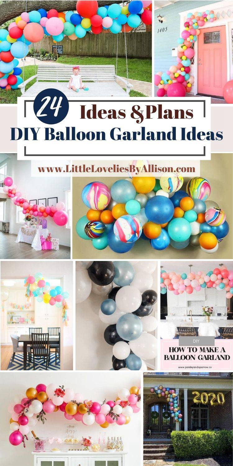 24 DIY Balloon Garland Ideas That Will Bring Life To Any Party