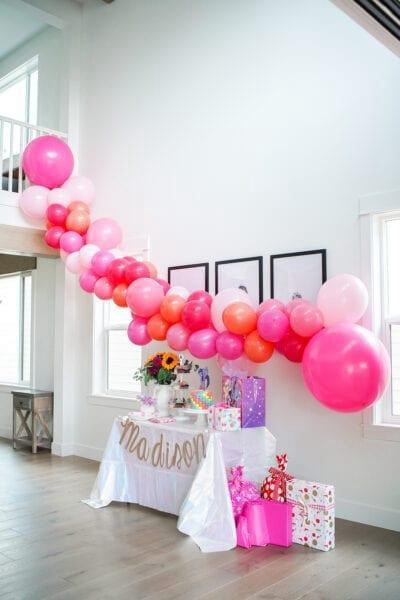 3. DIY Balloon Garland